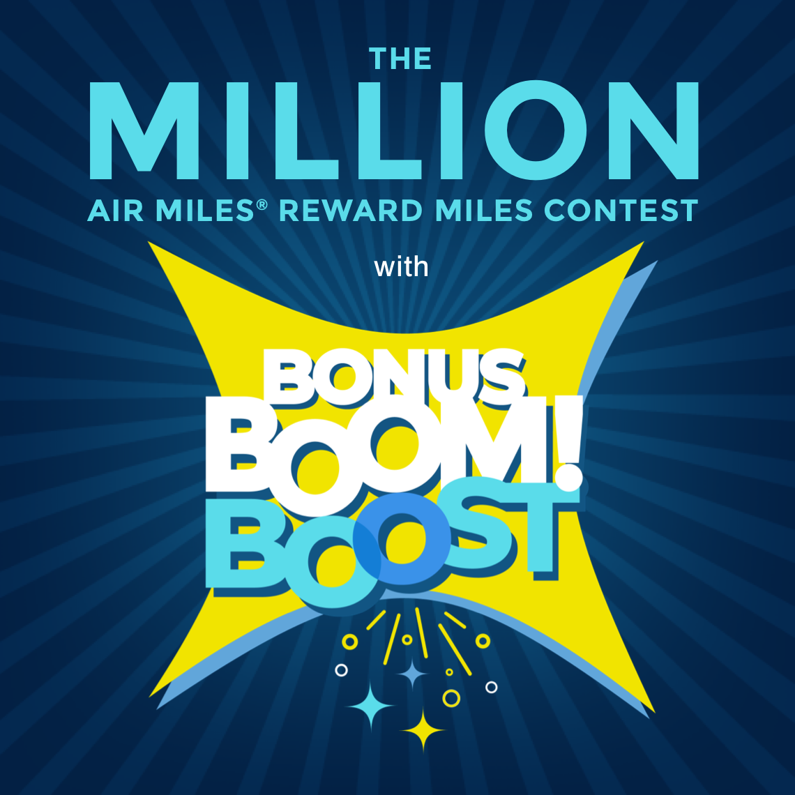 The Million Air Miles Reward Miles Contest With Bonus Boom Boost Ends December 27 2021 Air Miles